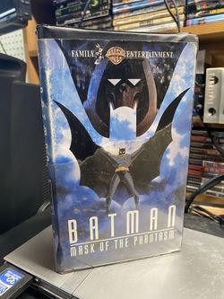 Batman Vhs Rare Mask Of Phantasm 