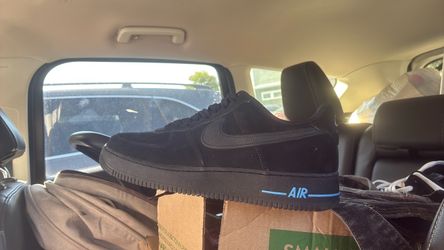 Nike Air Force 1 Low Black Blue 11.5