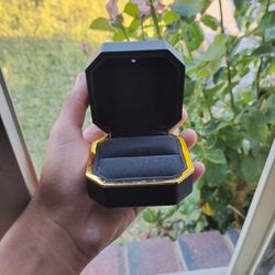 Ring Case With Light