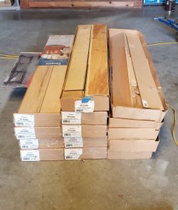 Updated lot: wood flooring (read description)