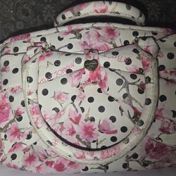 Betsey Johnson Mini Bow Satchel/crossbody $10 OBO