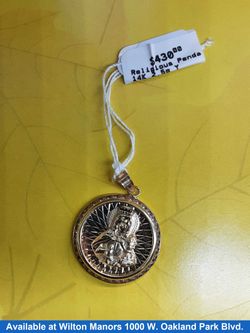 Religious Pendant - Yellow Gold 14k (.585) 2.5 grams