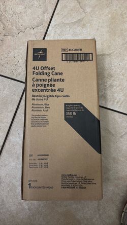Medline 4U offset folding cane