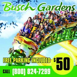 Busch Gardens Bush Gardens Tickets