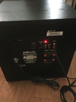 Polk audio subwoofer psw10”