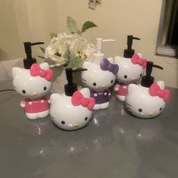 Hello Kitty Soap Dispensers