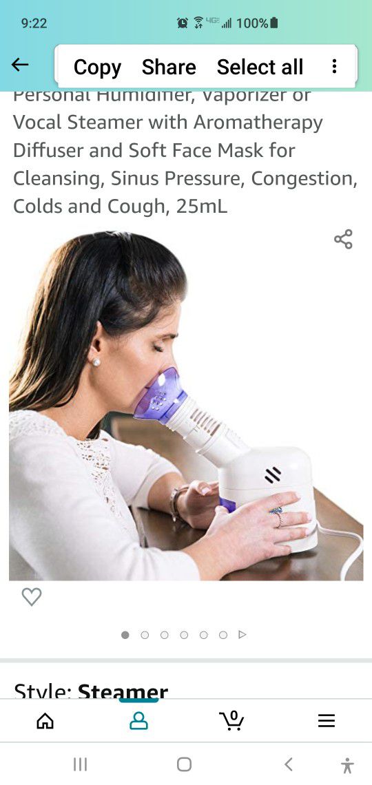 Mabis  Is facial steamer inhaler is inhaler personal humidifier