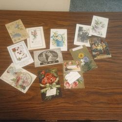 Set Of Antique Postcards 1900s Including 1 Rppc