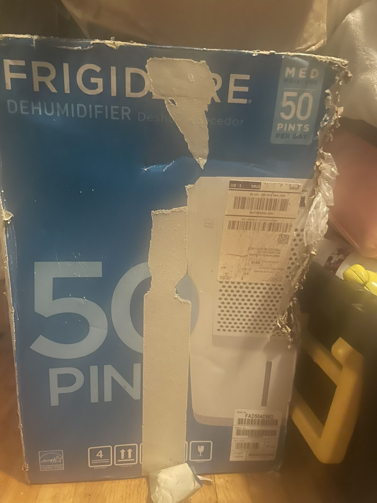 Fridigidair Dehumidifier 