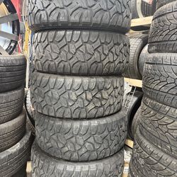 35x12.50r22 used set of 5
