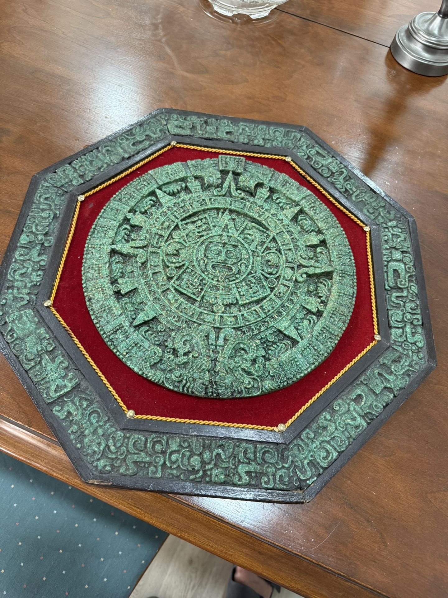 Aztec Sun Sone Or Calendar Stone