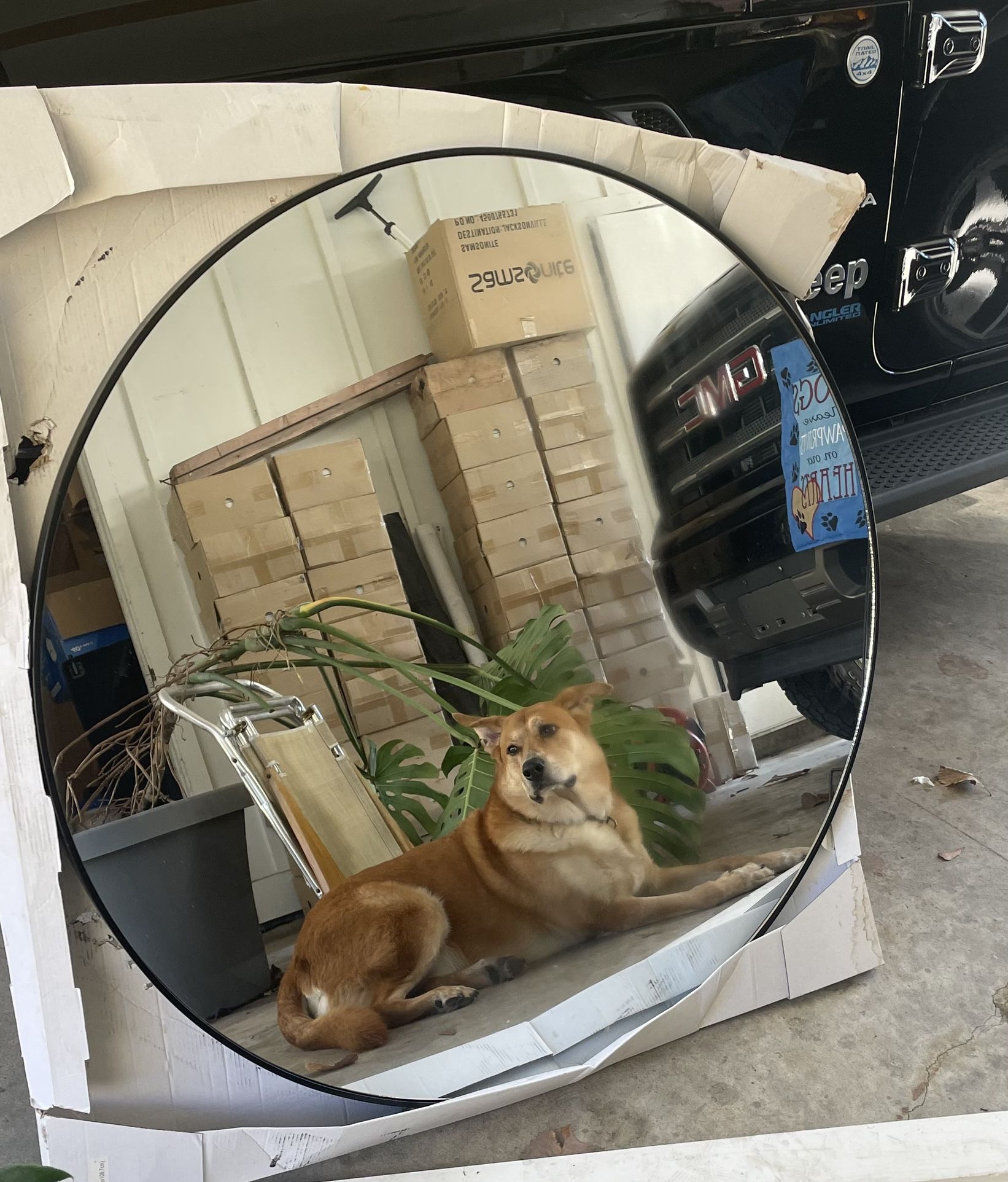 42” Circular Mirror