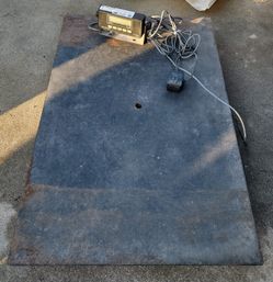 Transcell TI-500 Digital Industrial Low-Profile Portable Platform Warehouse Dock Pallet Floor Scale - Sensortronics  65023A1K-5107 Load Cells