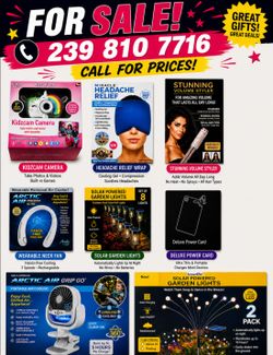 Various new items all must go asap