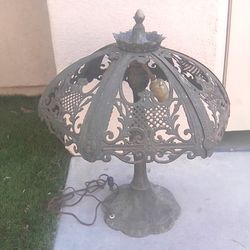 Antique Vintage Lamp .. Ornate, Unique ..
