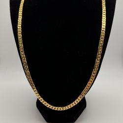Solid Gold Chain 24" 14kt