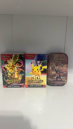 Pokémon TCG bundle 2 Booster Bundles + Mini Tin