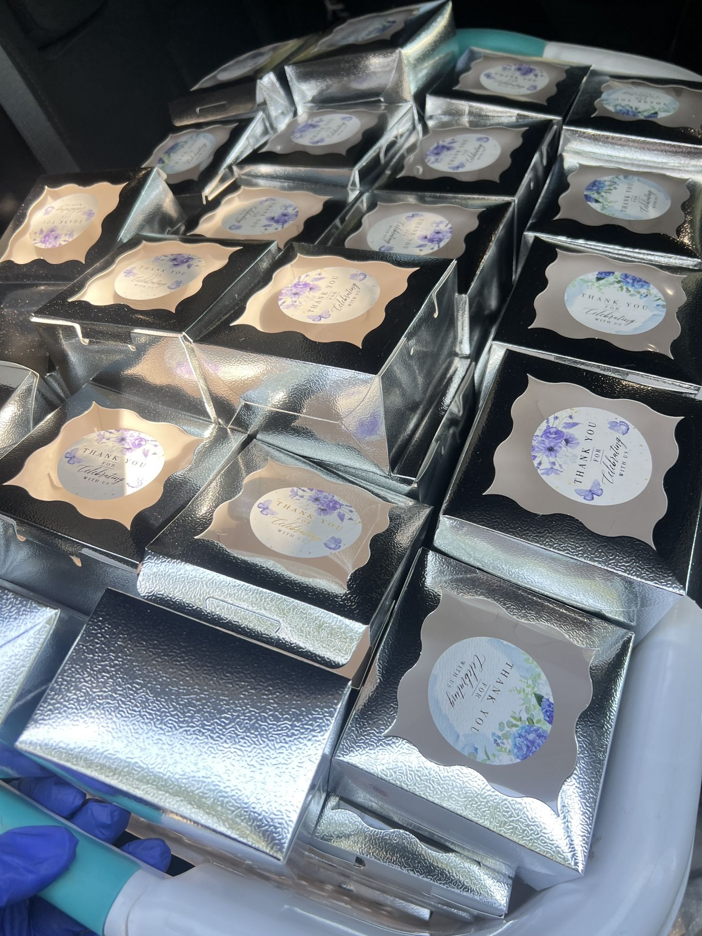 100 Party Favor Boxes 