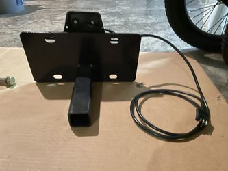 NEW Trailer Hitch License Plate Holder