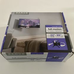 Sanus Simplicity Full Motion TV Wall Mount For 22”-55” TVs