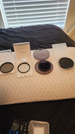 Black Pro Mist, Variable ND and CPL Filters Bundle!!