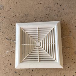 9”x9” Vent For Ceiling Fan