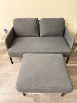 Couch and Ottoman