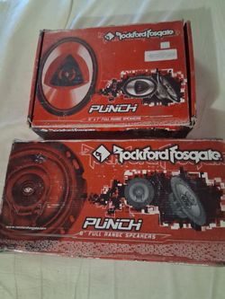 Rockford Fosgate speakers