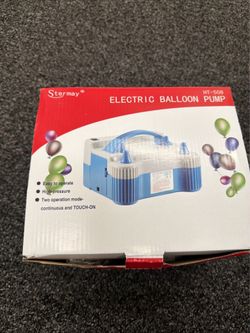 Electric Air Balloon Pump Portable Dual Nozzle, 700W Electric Balloon Blower Pump/Electric Balloon Inflator for Event and Party Decoration