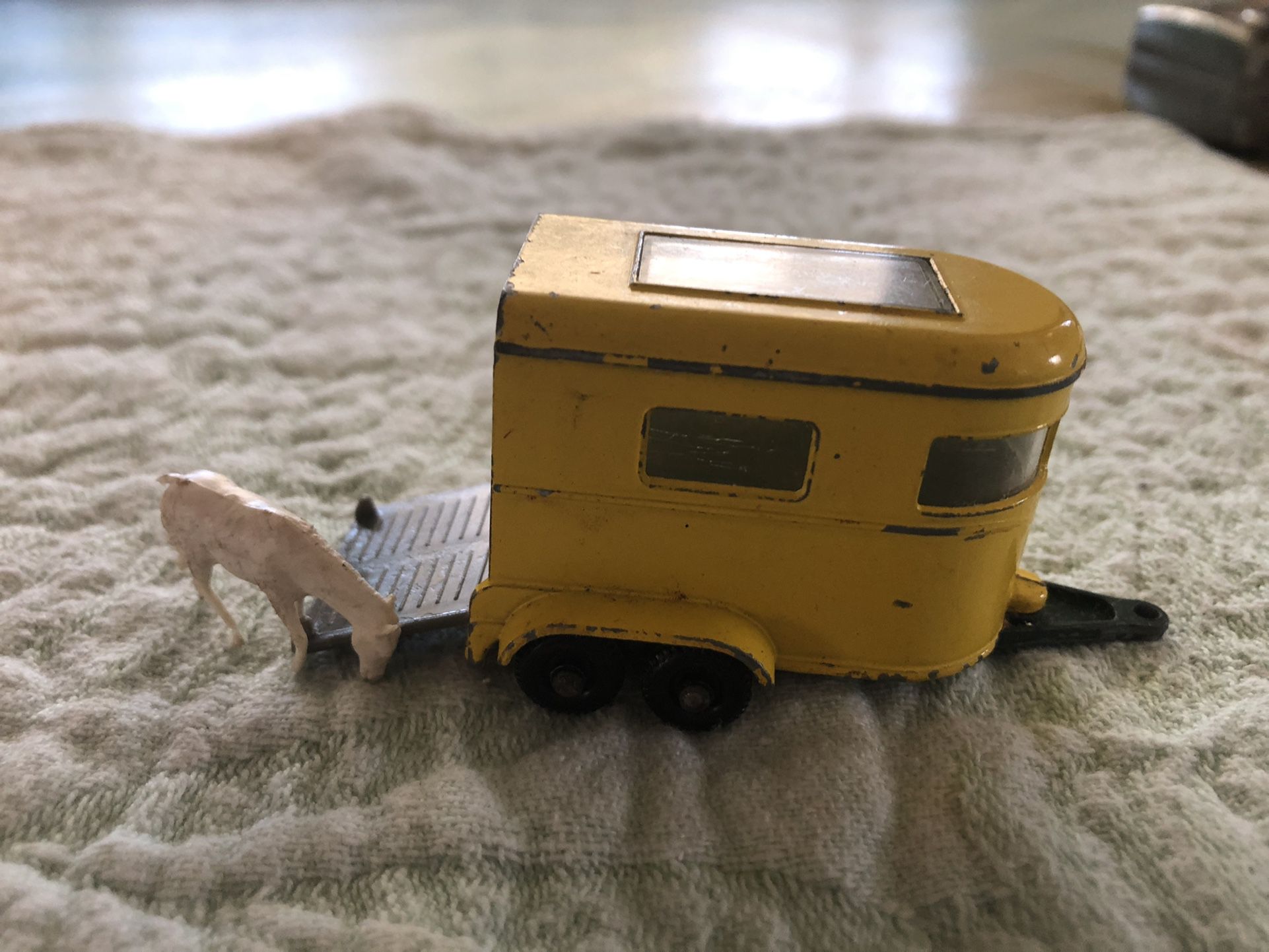 Vintage Matchbox Collectible Toy Car Pony Trailer