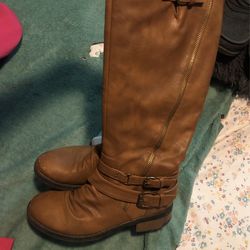 Brown Knee High Boots