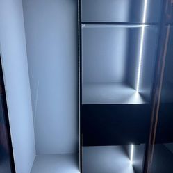 Lvifur 70” Armoir Wardrobe Closet With 3 Colors Of Light