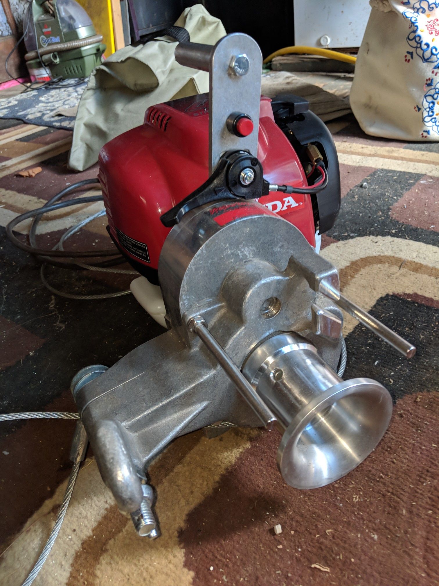 Simpson Capstan rope winch with Honda engine for Sale in Portland, OR