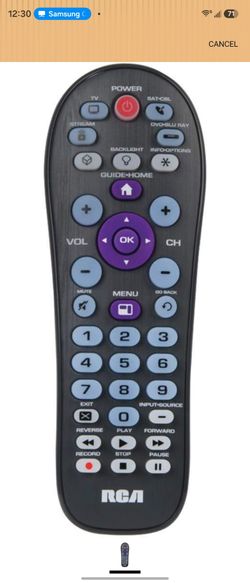 RCA Universal 4-Device Big Button Universal Remote