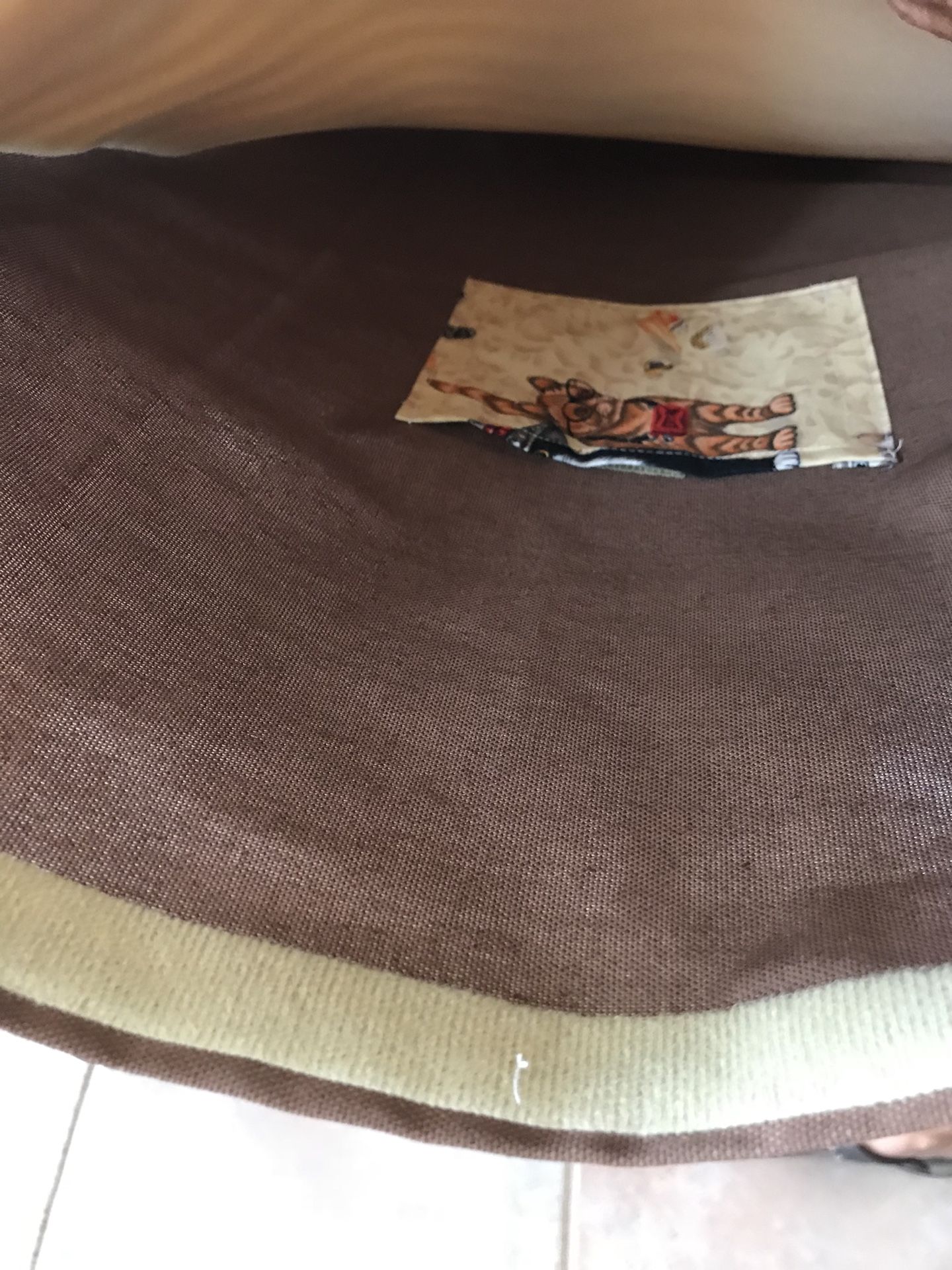 Dog or cat pads for Crate or strollers - custom made pads for floor of crate