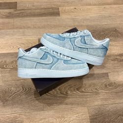 Ja Morant x Nike Air Force 1 Low “Denim Light Armory Blue” Size 11 IN HAND BRAND NEW