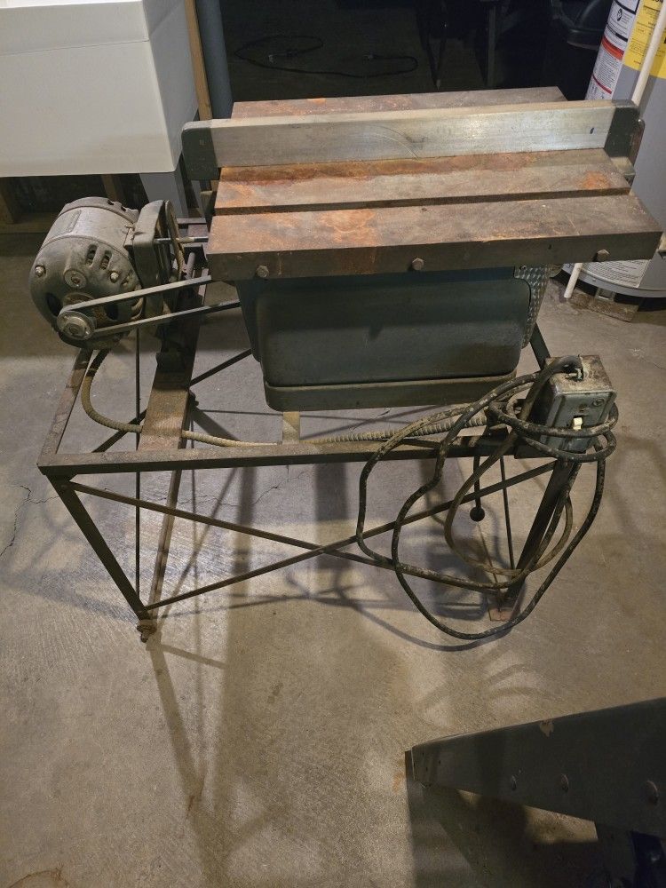 7 1/4 Inch Craftsman Table Saw