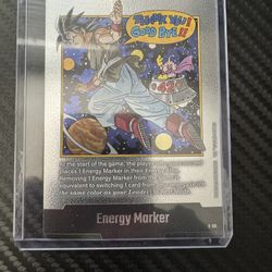 Dragon Ball Super Fusion World - E-90 Silver Energy Marker SB-02 Manga Booster