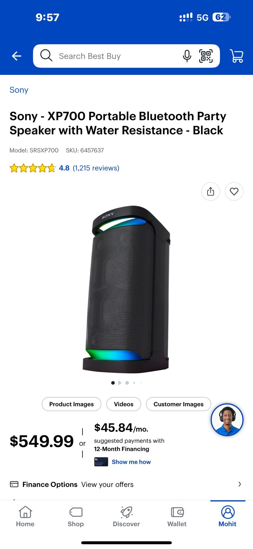 Sony Speaker