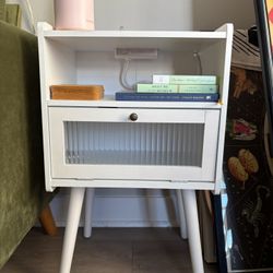 White Side Table 