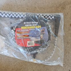Wake board rope
