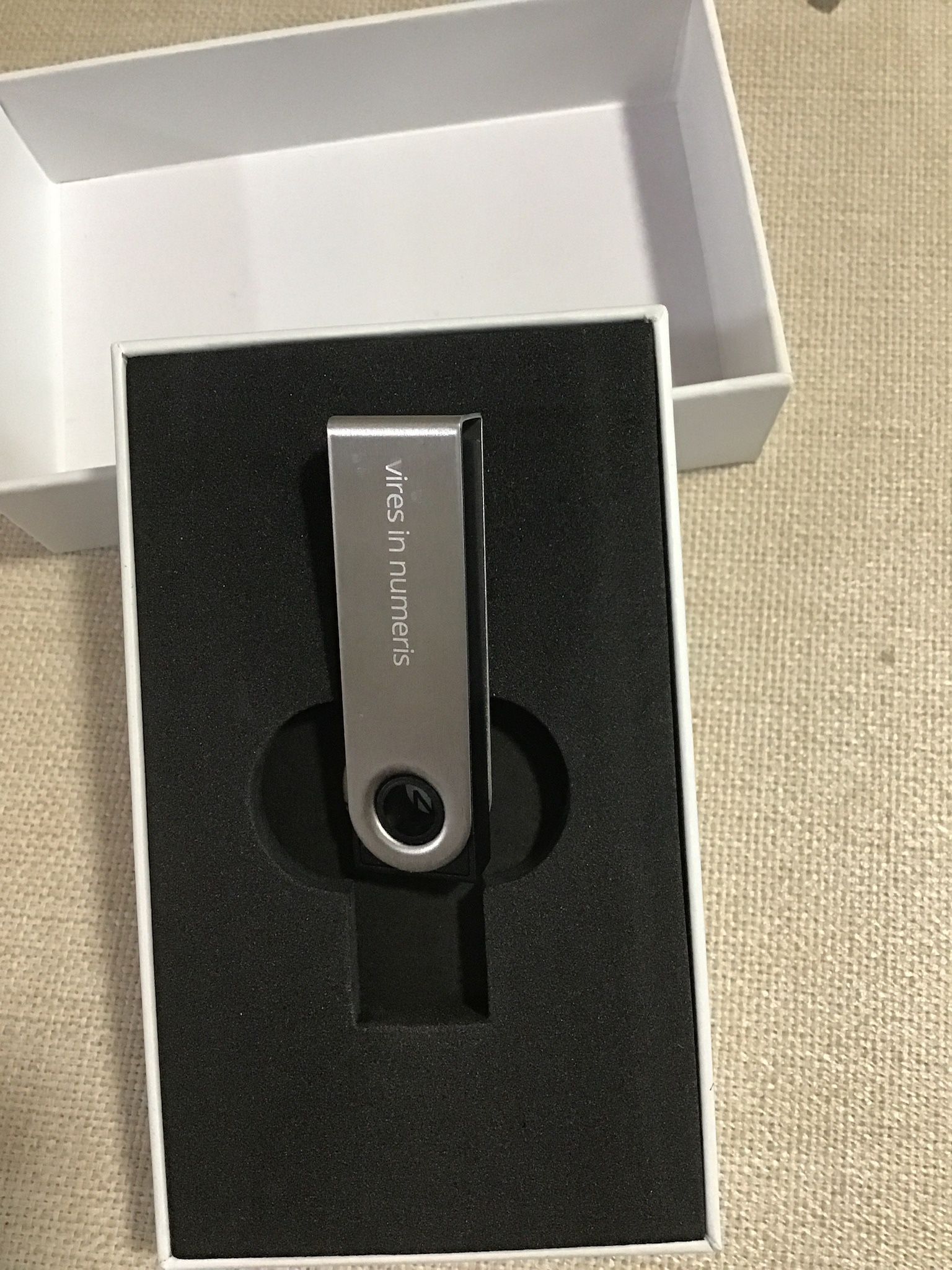 Ledger Nano S Cryptocurrency USB Hardware Wallet, Brand New In Sealed  Package