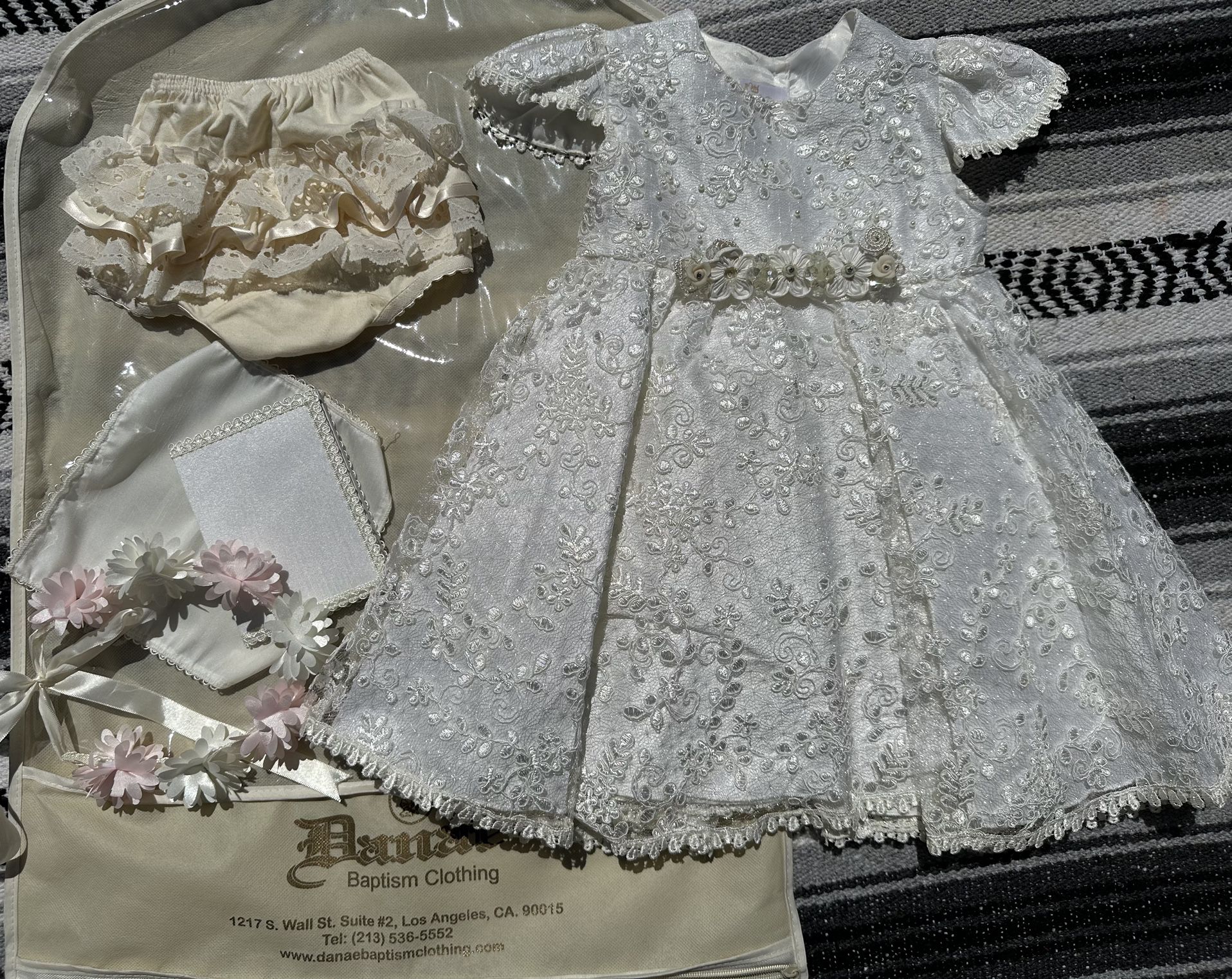 Baptism Dress Or Flower Girl Wedding 3T 
