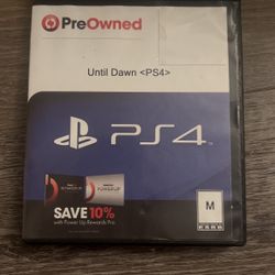 until dawn ps4 (Name Your Price) 