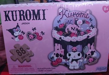 ** BraNdNeW>>Kuromi Cherries & Cookies / Wooden Puzzle<<