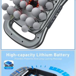 🔥Brand new🔥 Upgrade 28 Head Massage Gun Set, Handheld Back Massager Gun Deep Tissue,9 Speeds Electric Percussion Muscle Body Massager for Athletes N