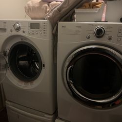 LG Washer And Dryer
