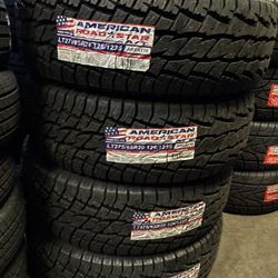275/65/20 American Roadstar Tires Installed And Balanced 