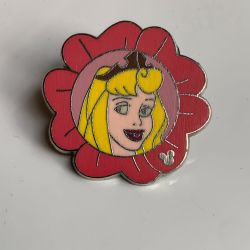Disney Hidden Mickey Collection Pin - Princess Aurora Flower - 2011