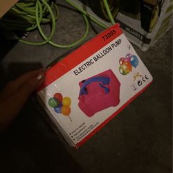 NuLink Electric Portable Dual Nozzle Balloon Blower Pump Inflation for Decoration, Party [110V~120V, 600W, Rose Red]